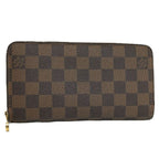 Louis Vuitton Zippy Wallet Zip Around Damier Ebene