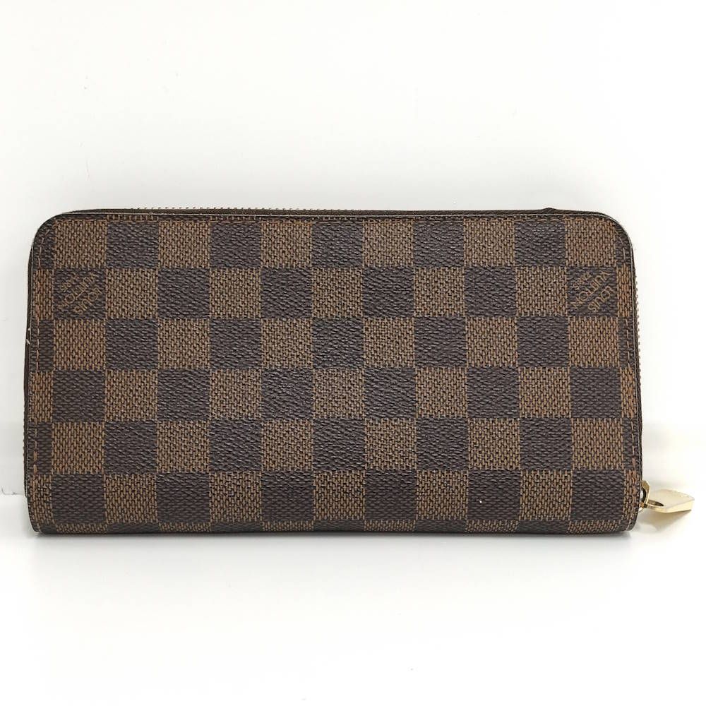 Louis Vuitton Zippy Wallet Zip Around Damier Ebene — view 3