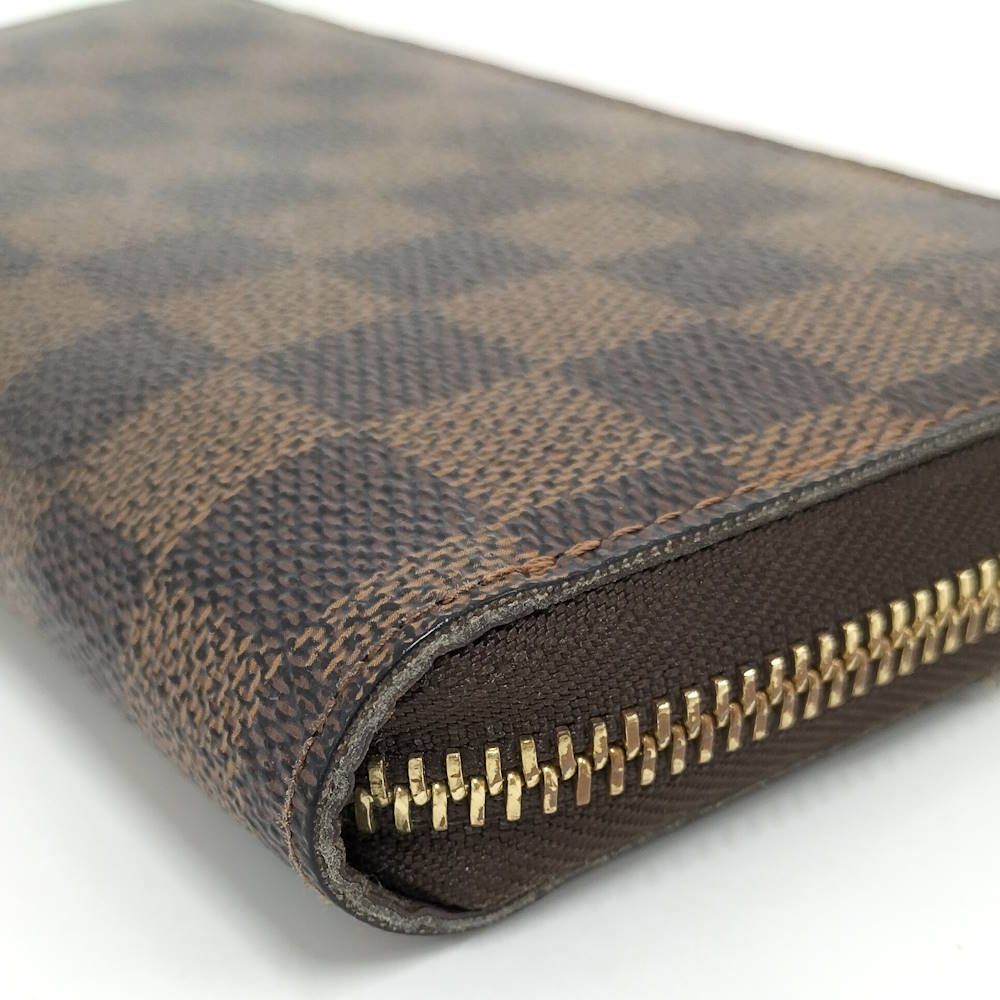 Louis Vuitton Zippy Wallet Zip Around Damier Ebene — view 4