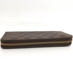 Louis Vuitton Zippy Wallet Zip Around Damier Ebene — view 6