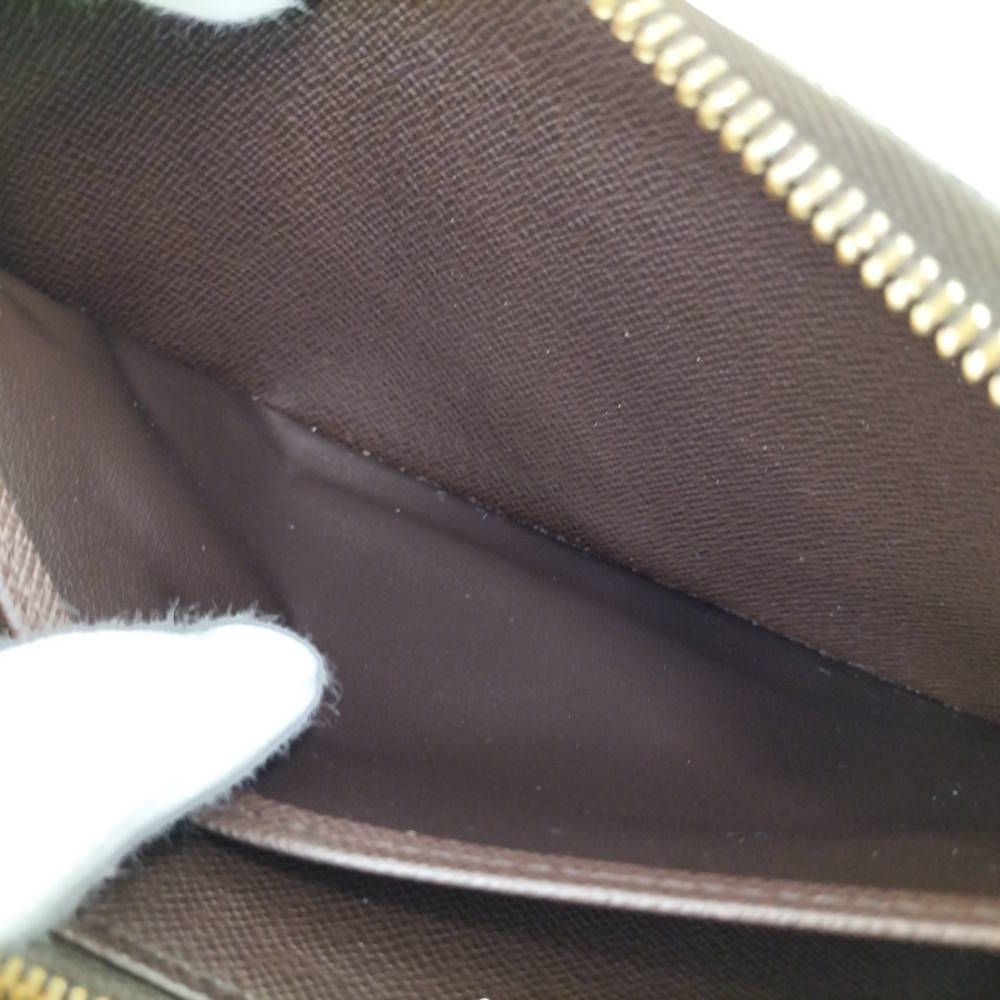 Louis Vuitton Zippy Wallet Zip Around Damier Ebene — view 8