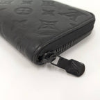 Louis Vuitton Zippy Wallet Horizontal Zip Around Monogram Shadow — view 4