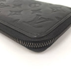 Louis Vuitton Zippy Wallet Horizontal Zip Around Monogram Shadow — view 5
