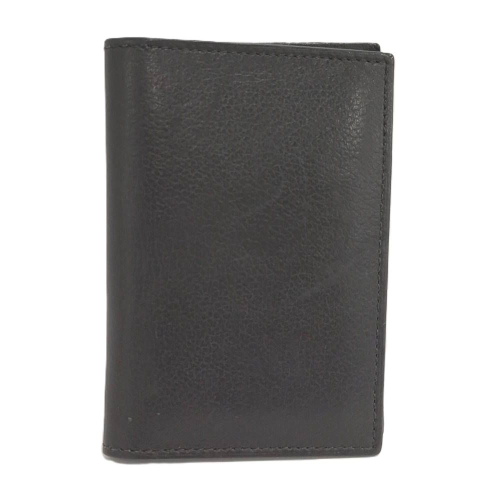 Hermes Mc2 Euclid Card Case Leather Black