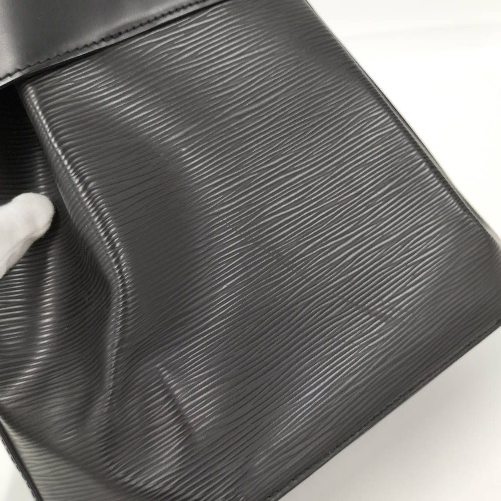 Louis Vuitton Sac Depot PM Epi Noir Shoulder — view 7