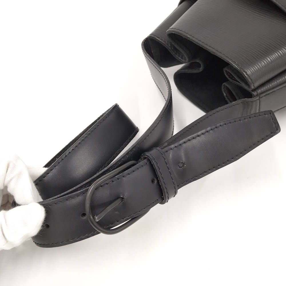 Louis Vuitton Sac Depot PM Epi Noir Shoulder — view 5