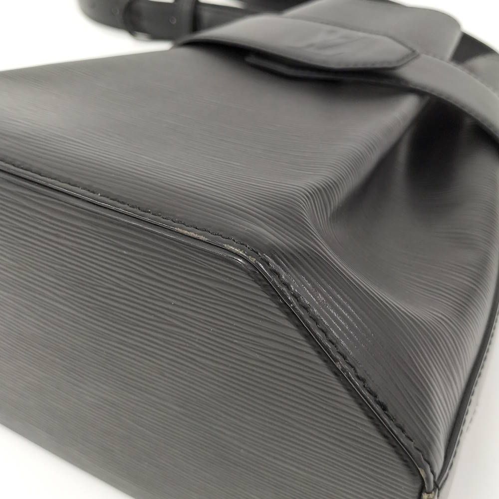 Louis Vuitton Sac Depot PM Epi Noir Shoulder — view 3