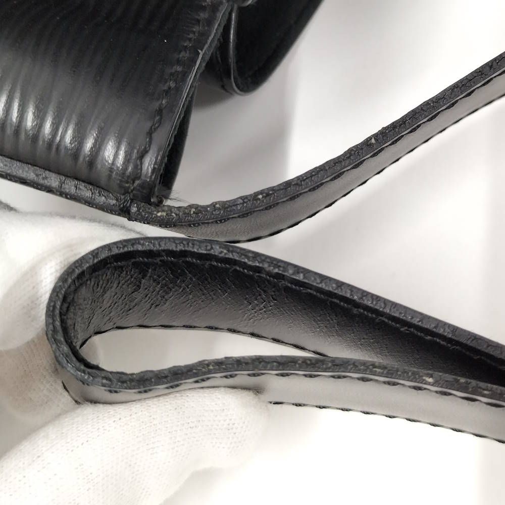 Louis Vuitton Sac Depot PM Epi Noir Shoulder — view 6