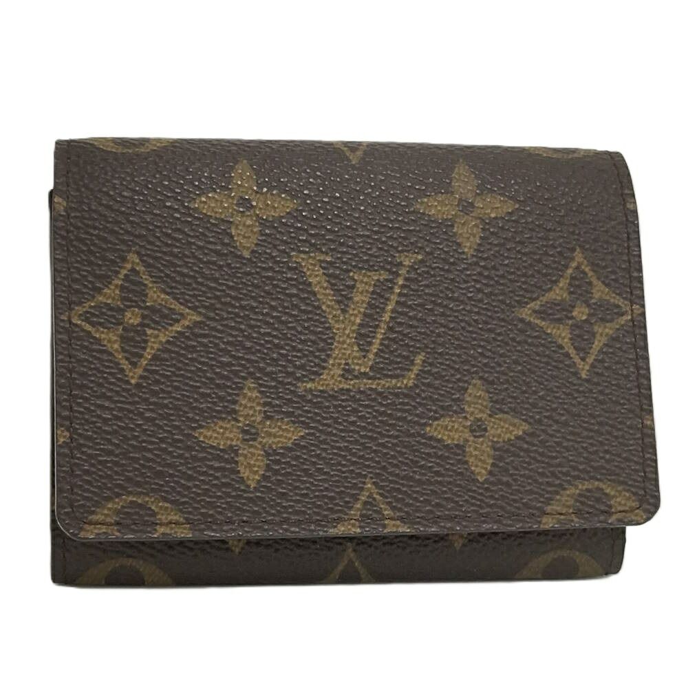 Louis Vuitton Envelope Carte de Visite Card Case Monogram