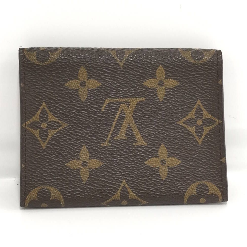 Louis Vuitton Envelope Carte de Visite Card Case Monogram — view 3