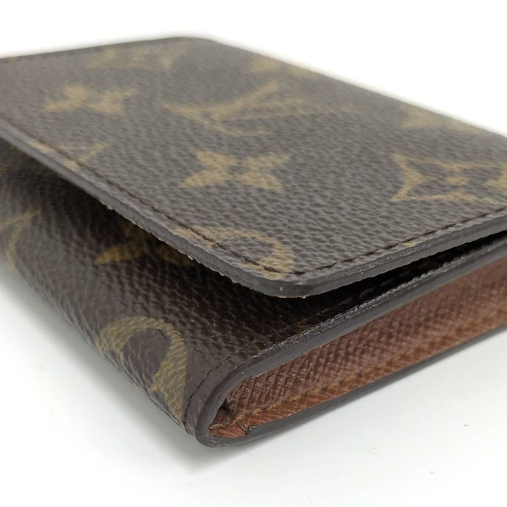 Louis Vuitton Envelope Carte de Visite Card Case Monogram — view 4