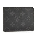 Louis Vuitton Portefeuille Multiple Bifold Wallet Monogram Eclipse