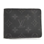 Louis Vuitton Portefeuille Multiple Bifold Wallet Monogram Eclipse