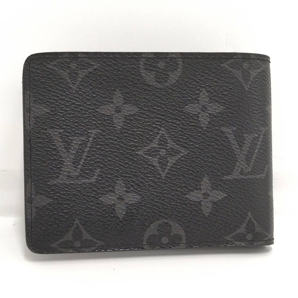 Louis Vuitton Portefeuille Multiple Bifold Wallet Monogram Eclipse — view 3