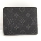 Louis Vuitton Portefeuille Multiple Bifold Wallet Monogram Eclipse — view 3