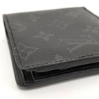 Louis Vuitton Portefeuille Multiple Bifold Wallet Monogram Eclipse — view 5