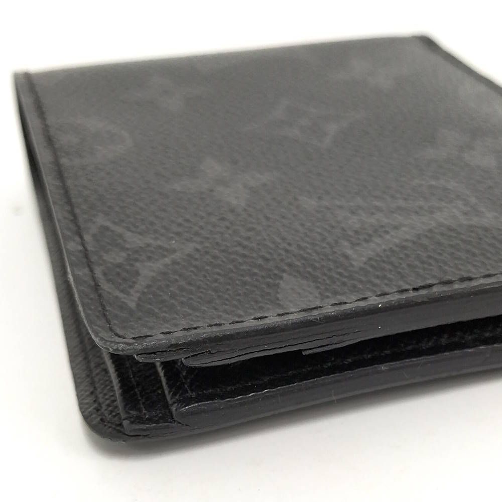 Louis Vuitton Portefeuille Multiple Bifold Wallet Monogram Eclipse — view 5