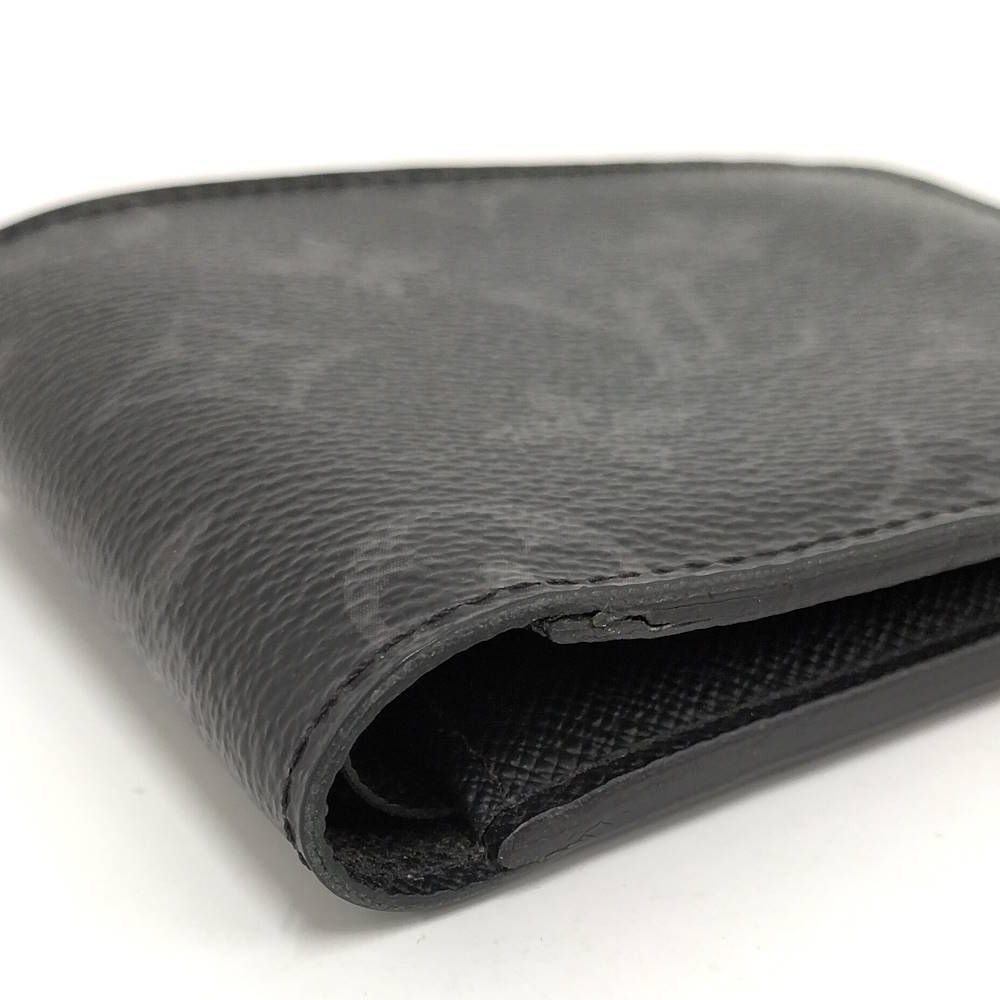 Louis Vuitton Portefeuille Multiple Bifold Wallet Monogram Eclipse — view 4