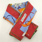 Hermes Carre 90 Scarf Venice Carnival Silk 100% Multicolor — view 8
