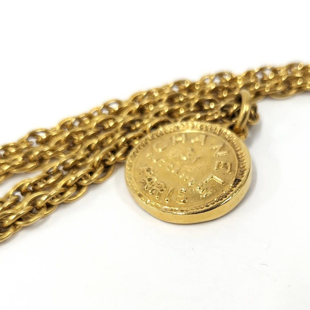 Chanel Necklace Plated Gold — view 5