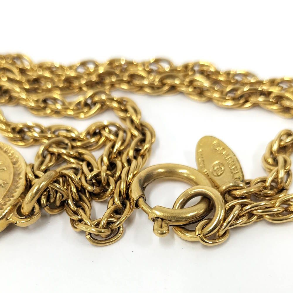 Chanel Necklace Plated Gold — view 8