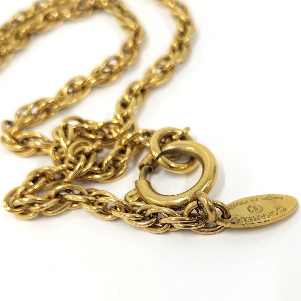 Chanel Necklace Plated Gold — view 7