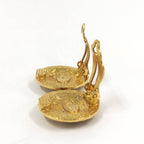 Chanel Earrings CC Logo Gold Plated — view 4