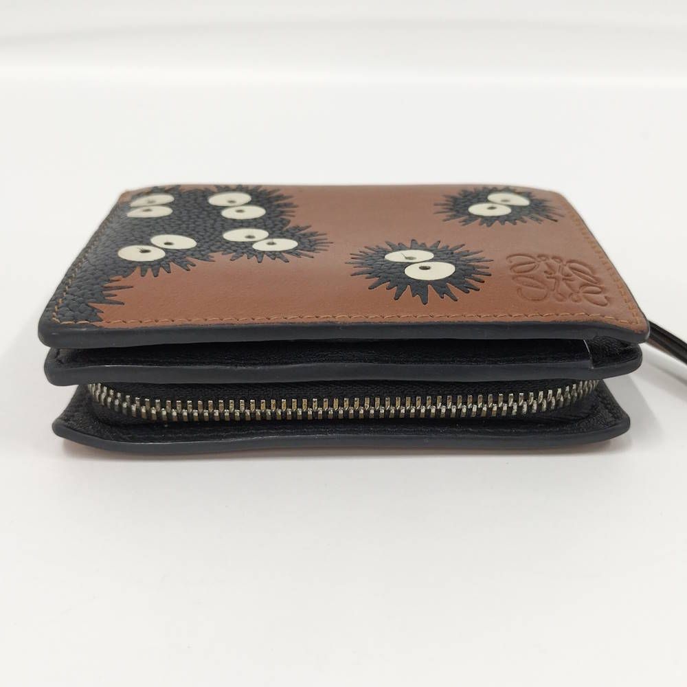Loewe Ghibli Collaboration 6 Black Kurosuke Wallet — view 6