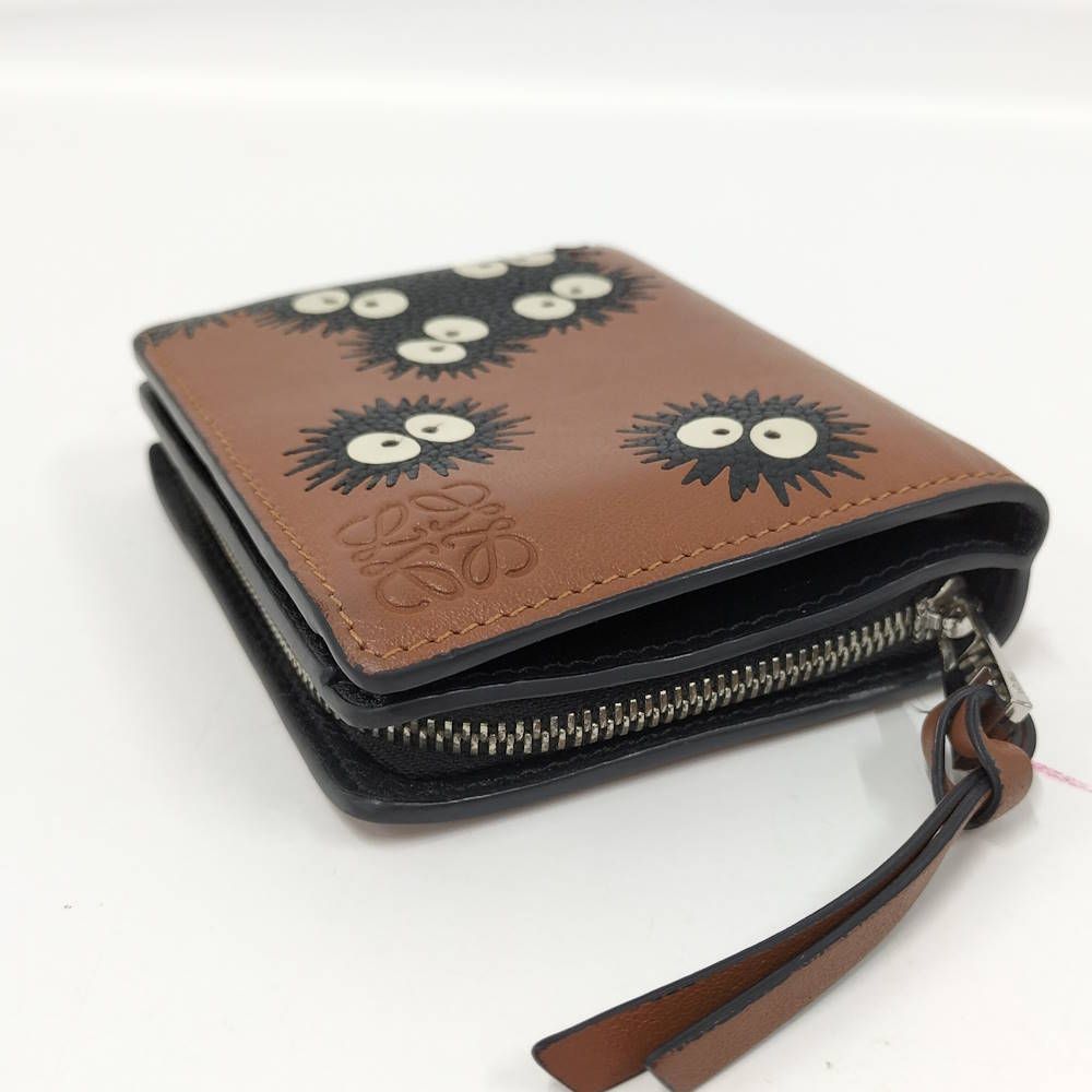 Loewe Ghibli Collaboration 6 Black Kurosuke Wallet — view 5