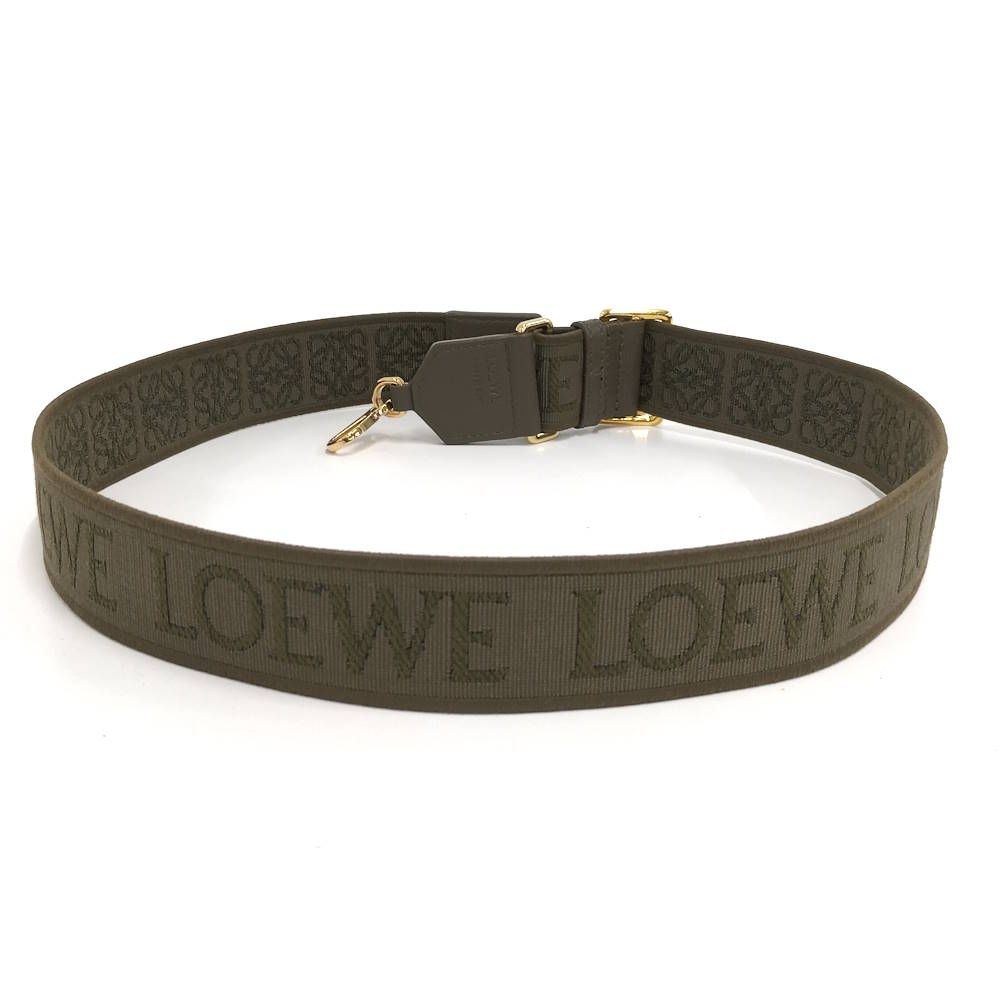 Loewe Shoulder Strap Jacquard Khaki — view 4