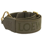 Loewe Shoulder Strap Jacquard Khaki