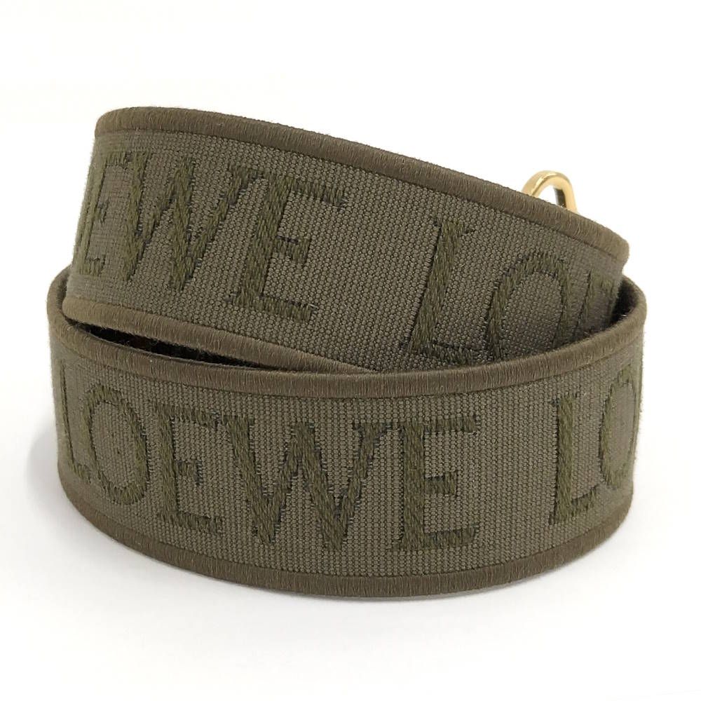 Loewe Shoulder Strap Jacquard Khaki — view 2