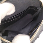 Chanel Chain Shoulder Bag CC Logo Tweed Black — view 8