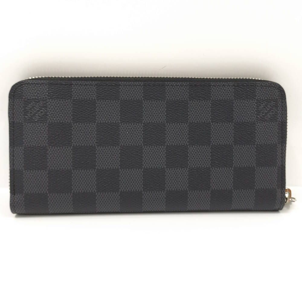 Louis Vuitton Zippy Wallet Horizontal Zip Around Damier Graphite — view 3