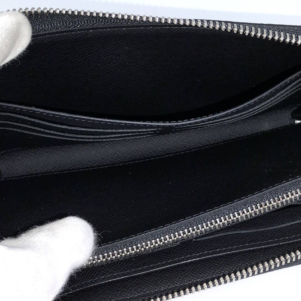 Louis Vuitton Zippy Wallet Horizontal Zip Around Damier Graphite — view 7