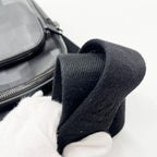 Louis Vuitton Belt Bag Avenue Black Damoflage Silver — view 5