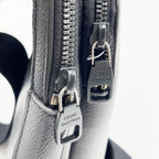 Louis Vuitton Belt Bag Avenue Black Damoflage Silver — view 7