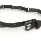 Bottega Veneta Bracelet Leather Black Silver — view 6