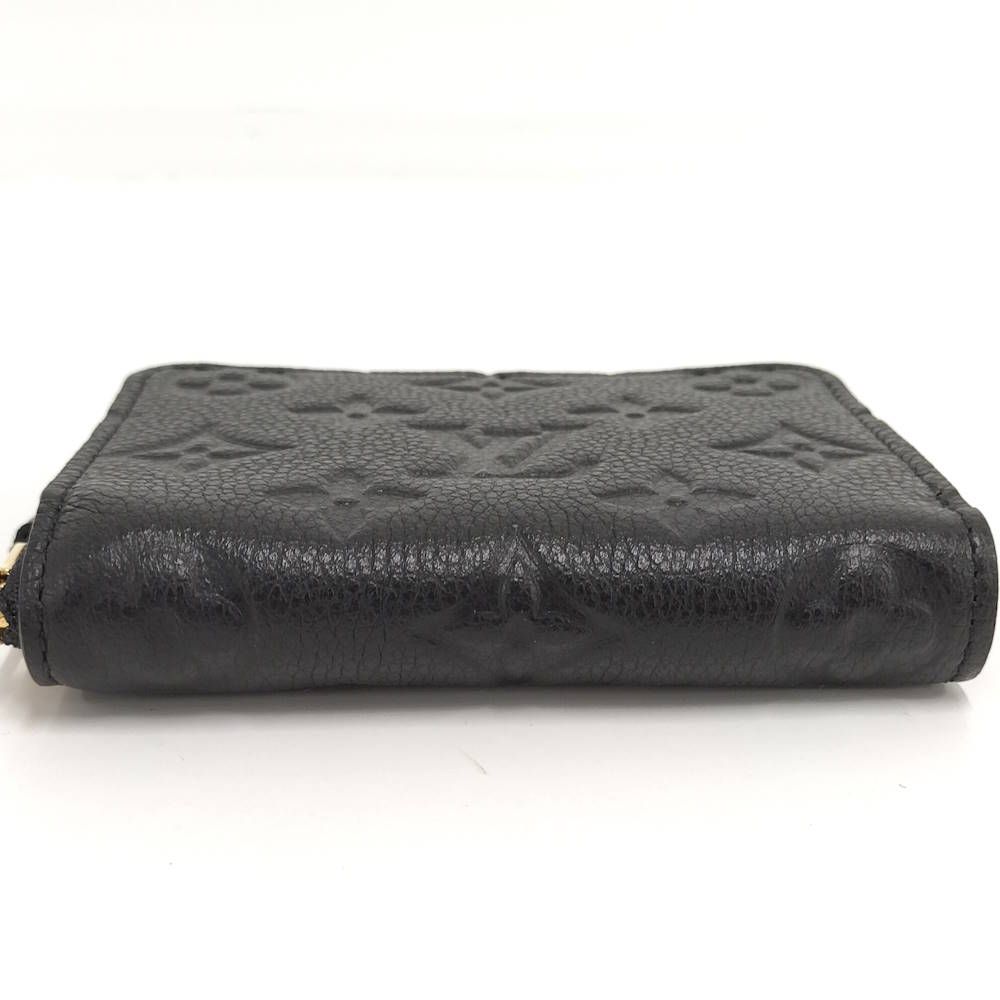 Louis Vuitton Zippy Coin Purse Monogram Empreinte Noir Black — view 7