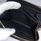 Louis Vuitton Zippy Coin Purse Monogram Empreinte Noir Black — view 9