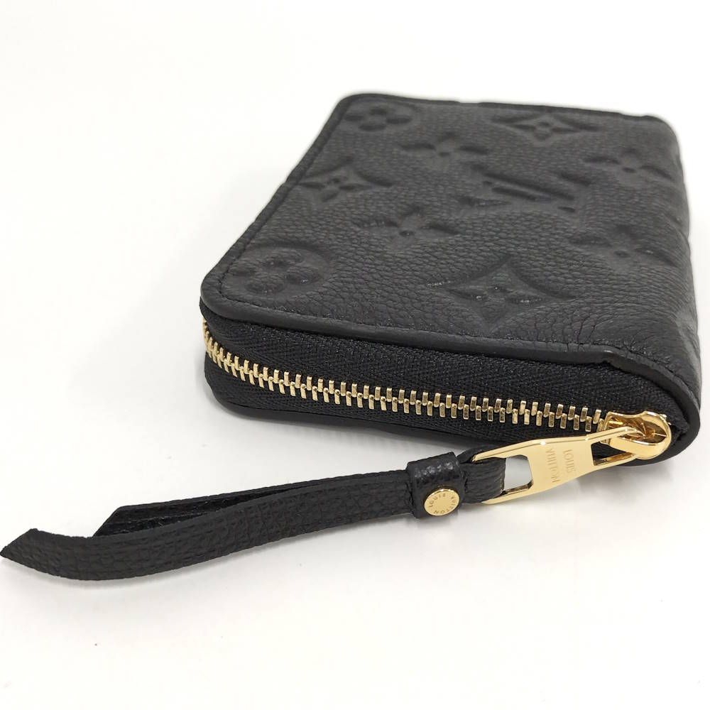 Louis Vuitton Zippy Coin Purse Monogram Empreinte Noir Black — view 5