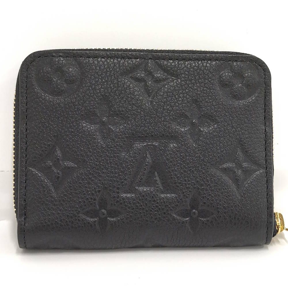 Louis Vuitton Zippy Coin Purse Monogram Empreinte Noir Black — view 3