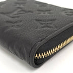 Louis Vuitton Zippy Coin Purse Monogram Empreinte Noir Black — view 4