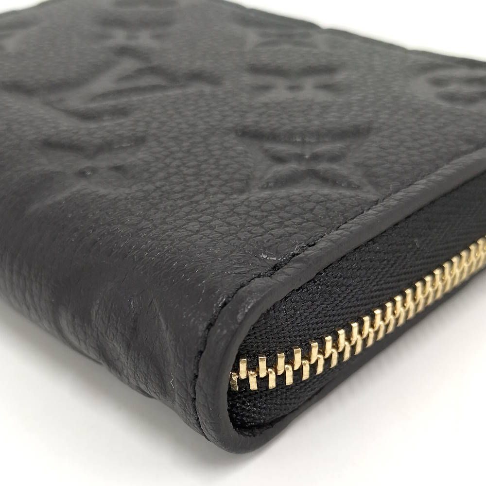 Louis Vuitton Zippy Coin Purse Monogram Empreinte Noir Black — view 4