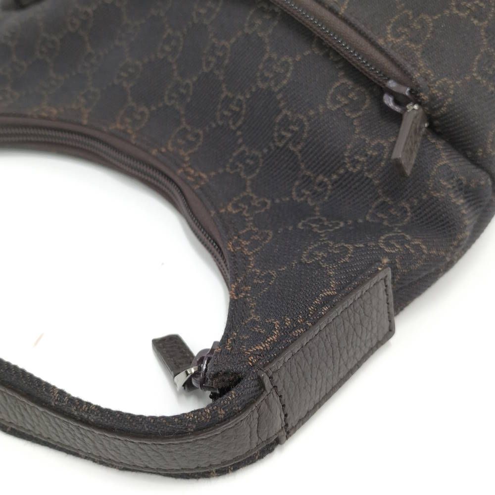 Gucci Shoulder Bag GG Canvas Brown — view 5