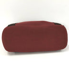 Hermes Sac de Panthere 2-Way Bag Canvas Bordeaux — view 5