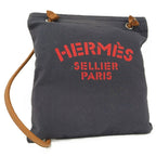 Hermes Aline MM Shoulder Bag Toilet Blanc Blue Indigo