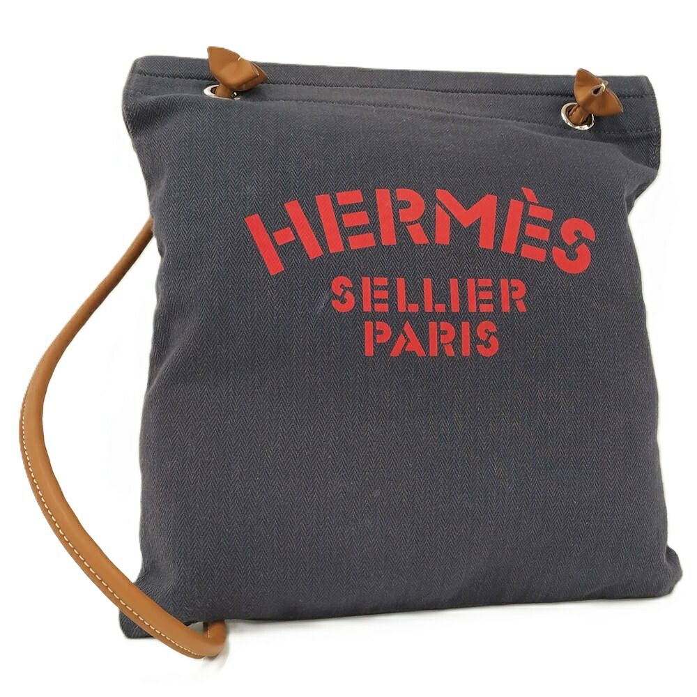 Hermes Aline MM Shoulder Bag Toilet Blanc Blue Indigo