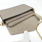 Louis Vuitton Pochette Felicie Chain Shoulder Bag Epi Gale — view 8