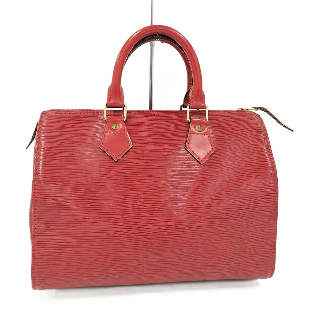 Louis Vuitton Speedy 25 Handbag Epi Castilian